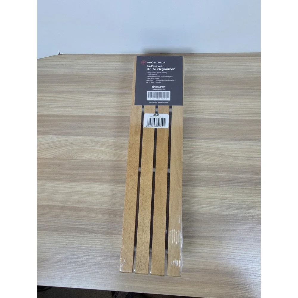 WUSTHOF In-Drawer 7 Knife Organizer Item #8000 New Sealed Kitchen 17